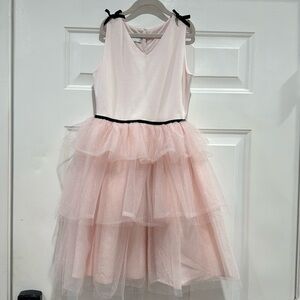 Nordstrom Rack Girls Pink Layered Tulle Dress Size 12